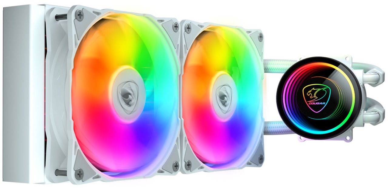 COUGAR chlazení POSEIDON ELITE ARGB 240 AIO vodní white