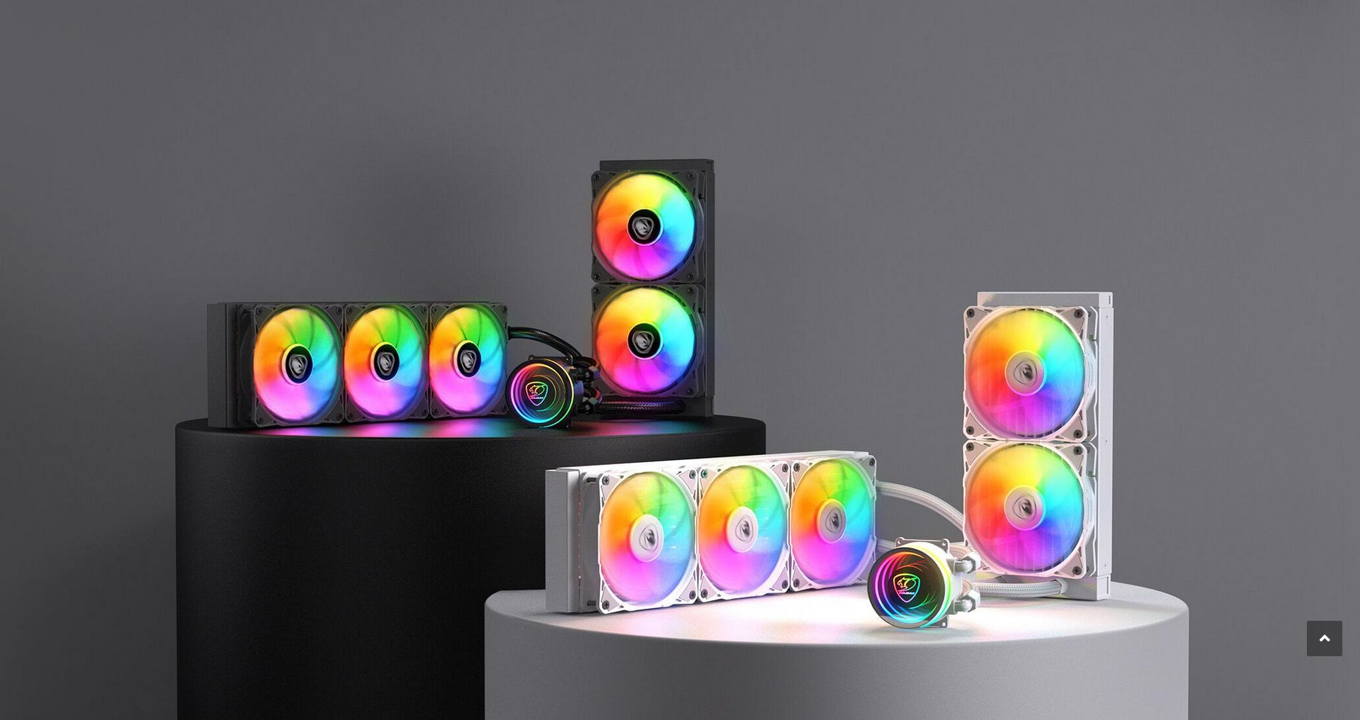 COUGAR chlazení POSEIDON ELITE ARGB 360 AIO vodní white