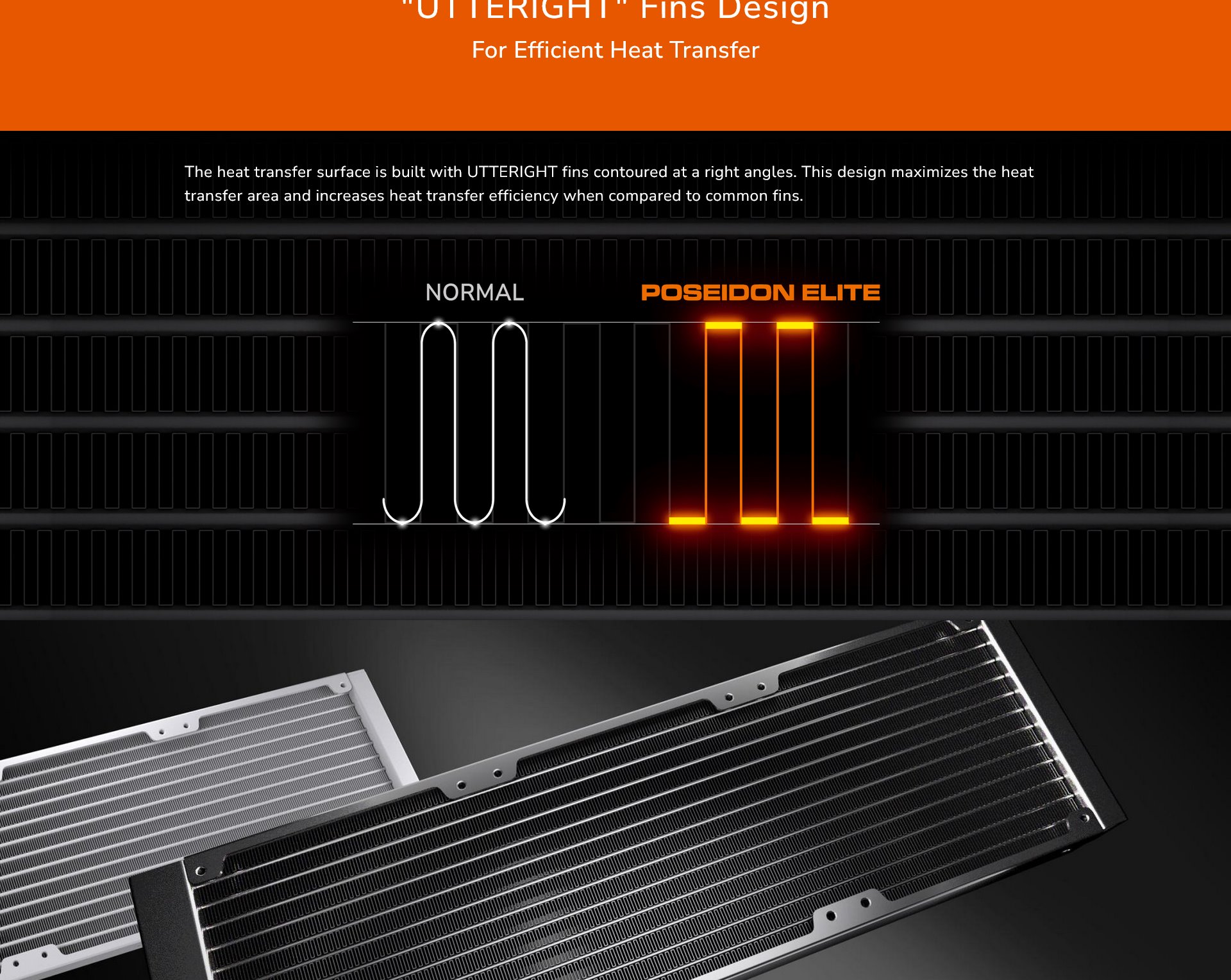 COUGAR chlazení POSEIDON ELITE ARGB 360 AIO vodní white