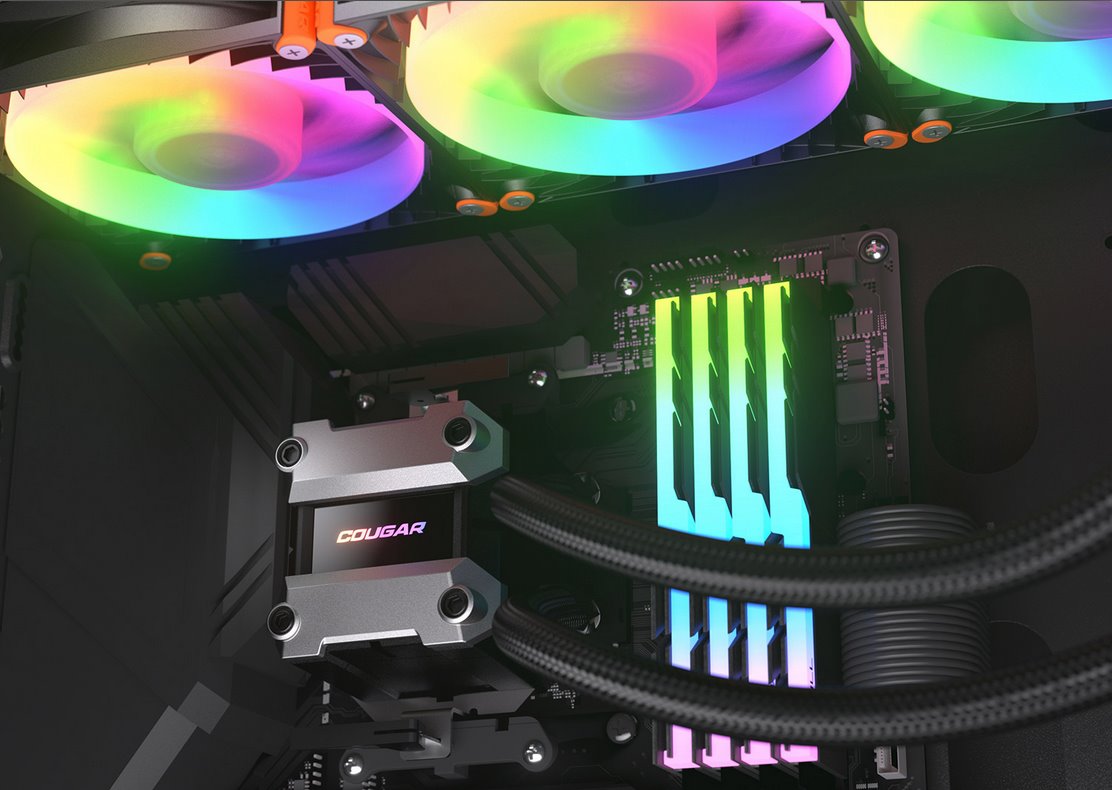 COUGAR chlazení POSEIDON ULTRA ARGB 240 AIO vodní black