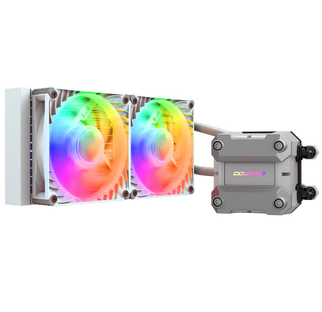 COUGAR chlazení POSEIDON ULTRA ARGB 240 AIO vodní white