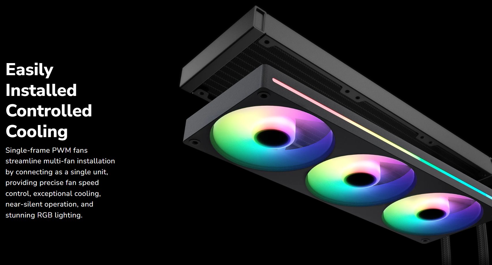 COUGAR chlazení POSEIDON VISTEK ARGB 360 AIO vodní white