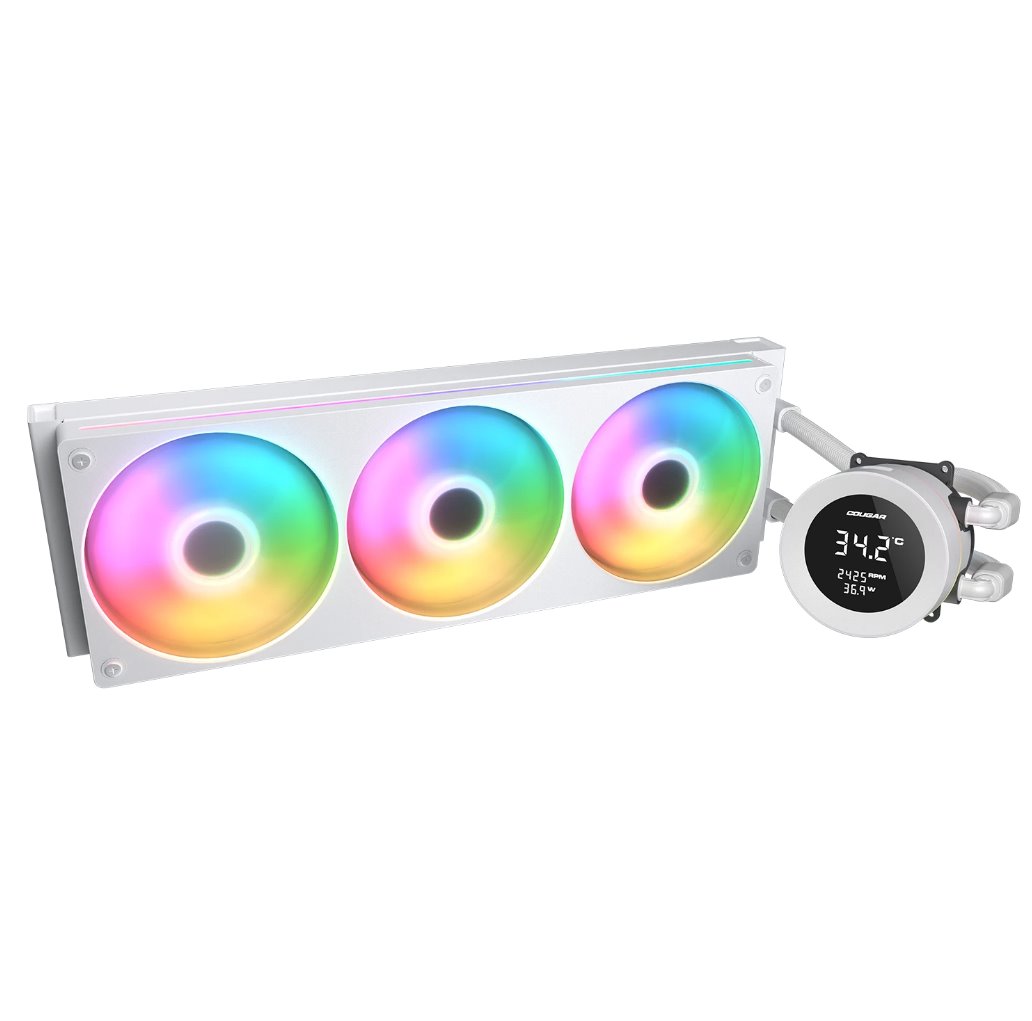 COUGAR chlazení POSEIDON VISTEK ARGB 360 AIO vodní white