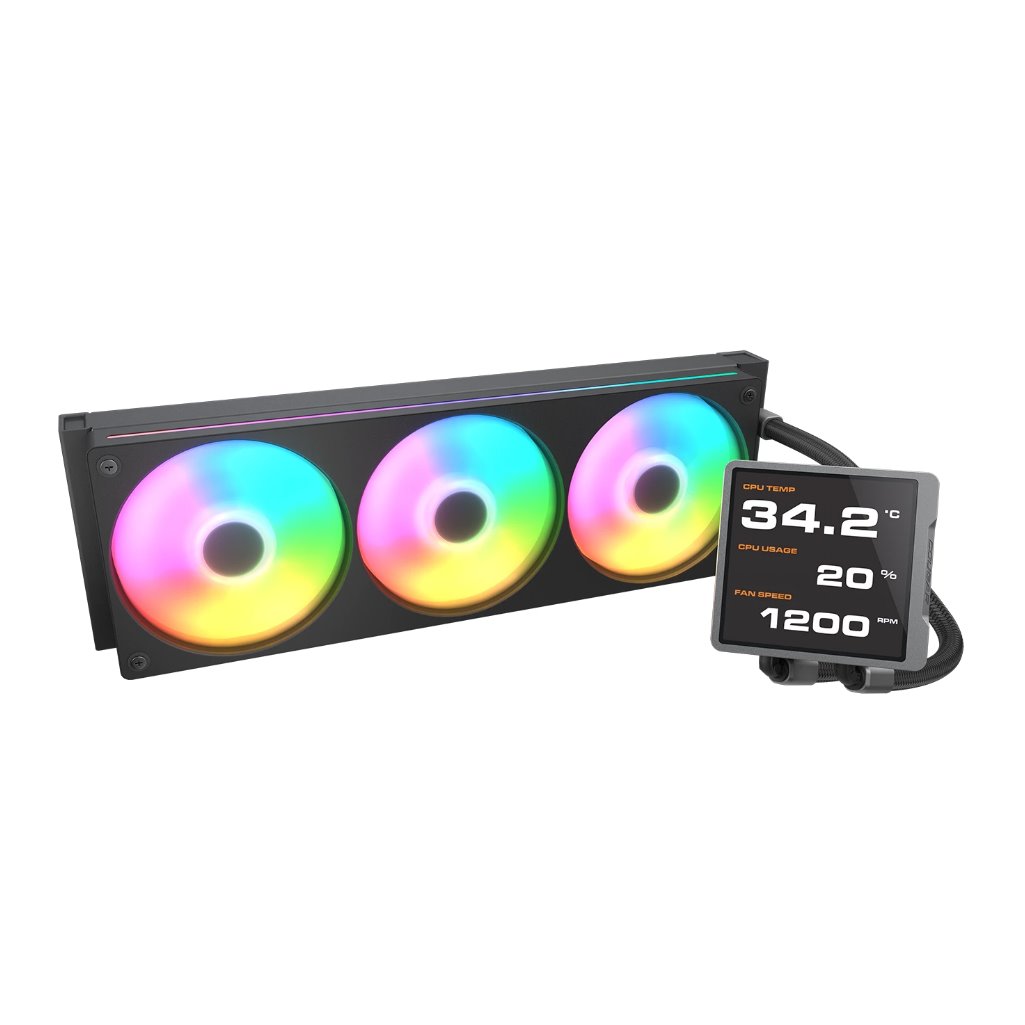 COUGAR chlazení POSEIDON VISTEK Pro ARGB 360 AIO vodní black