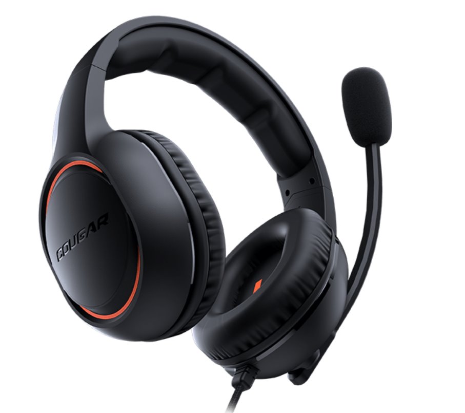 COUGAR herní headset HX330 NC 50mm orange
