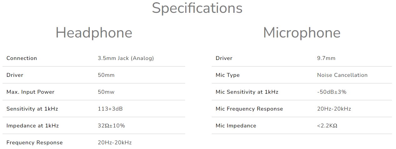 COUGAR herní headset HX330 NC 50mm orange