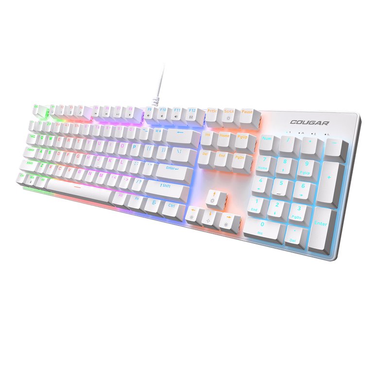 COUGAR herní klávesnice Ultimus EX white (N-KEY Rollover)