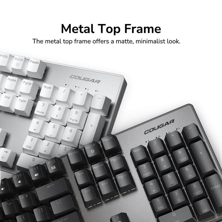 COUGAR herní klávesnice Ultimus EX white (N-KEY Rollover)