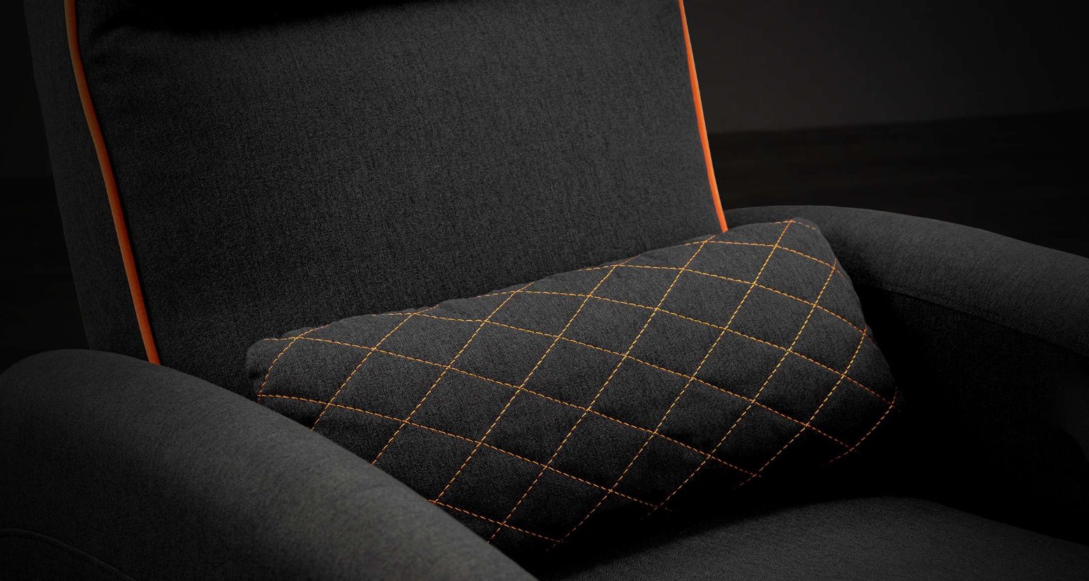 COUGAR herní křeslo FIDOM Orange/Gray