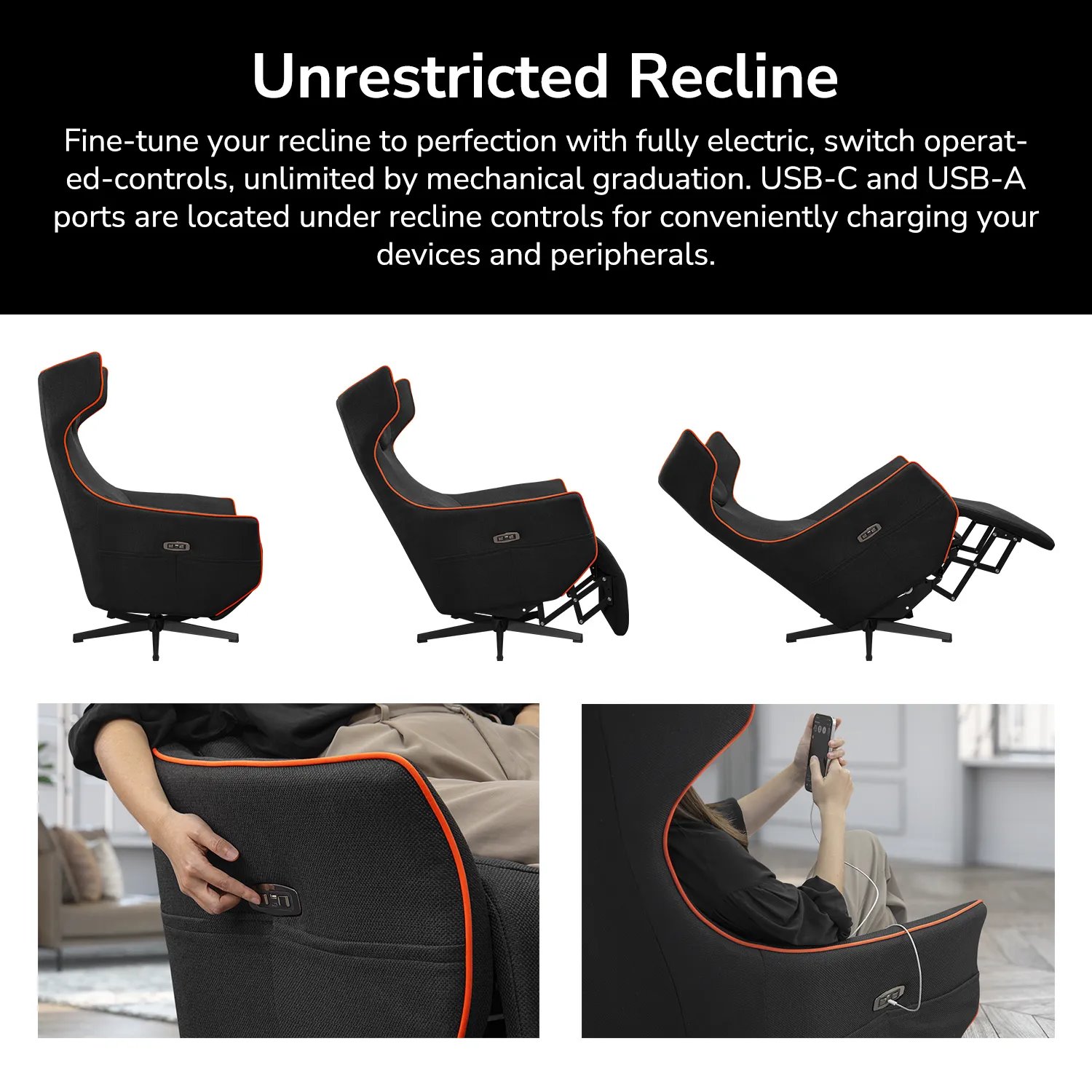 COUGAR herní křeslo MAGUS Orange/Gray