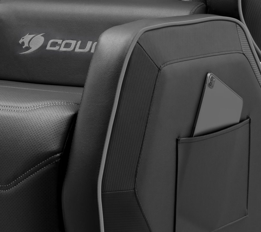 COUGAR herní křeslo RANGER S - černá, boční kapsa