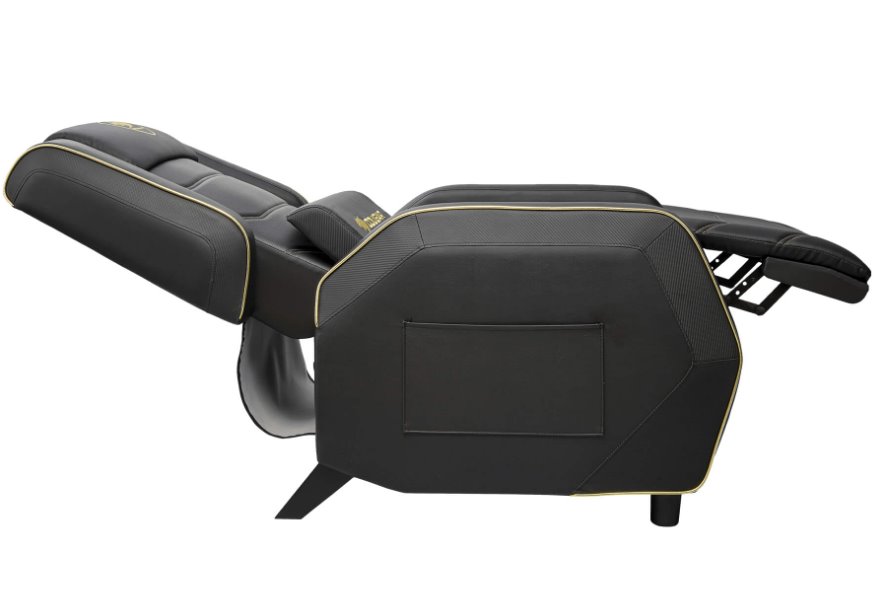 COUGAR herní křeslo RANGER S ROYAL - černá/zlatá, boční kapsa