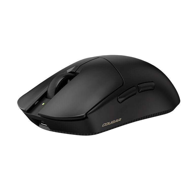 COUGAR herní myš bezdrátová/drátová REVENGER PRO 4K BLACK, čip PixArt 3395, 26000dpi, 650 IPS, 55g