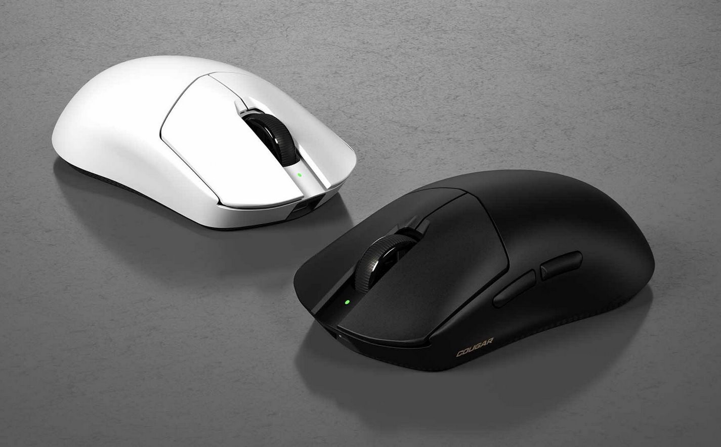 COUGAR herní myš bezdrátová/drátová REVENGER PRO 4K WHITE, čip PixArt 3395, 26000dpi, 650 IPS, 55g