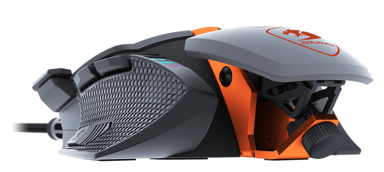 COUGAR herní myš drátová 700M Evo eSPORTS, optical, RGB, PMW-3389, 16000 DPI, white