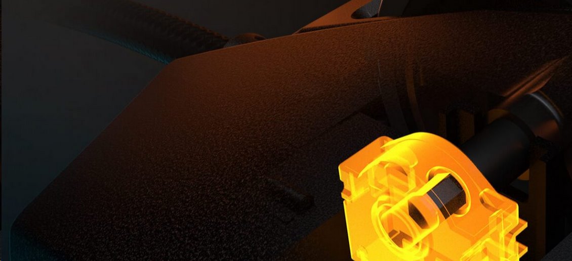 COUGAR herní myš drátová AIRBLADER čip PMW3389 16000dpi 62g light weight