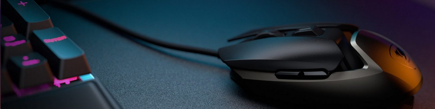 COUGAR herní myš drátová AIRBLADER čip PMW3389 16000dpi 62g light weight