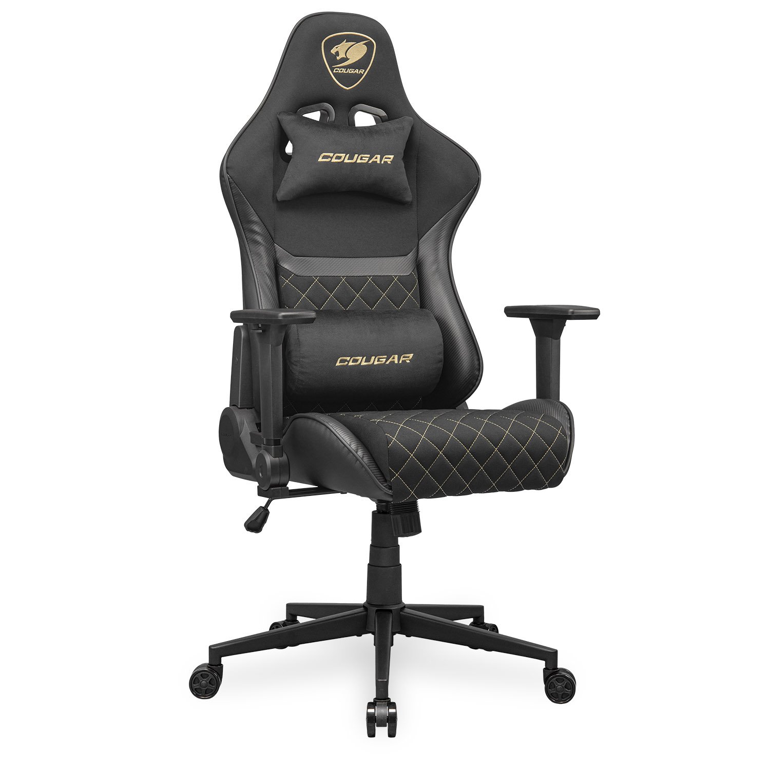 COUGAR herní židle ARMOR ONE V2 F (Tkaná látka) - zlatá