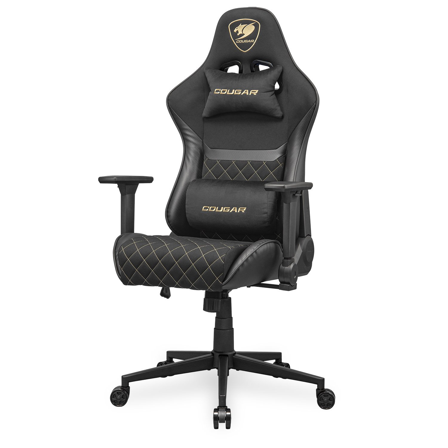 COUGAR herní židle ARMOR ONE V2 F (Tkaná látka) - zlatá