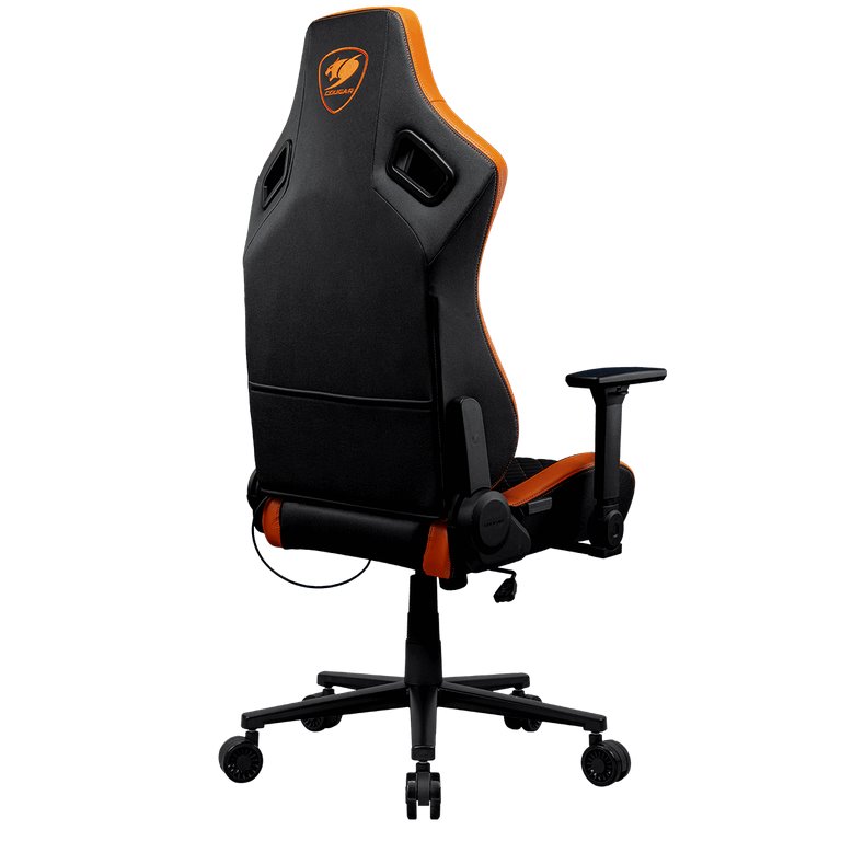 COUGAR herní židle DEFENSOR F (Tkaná látka) - černá/oranžová