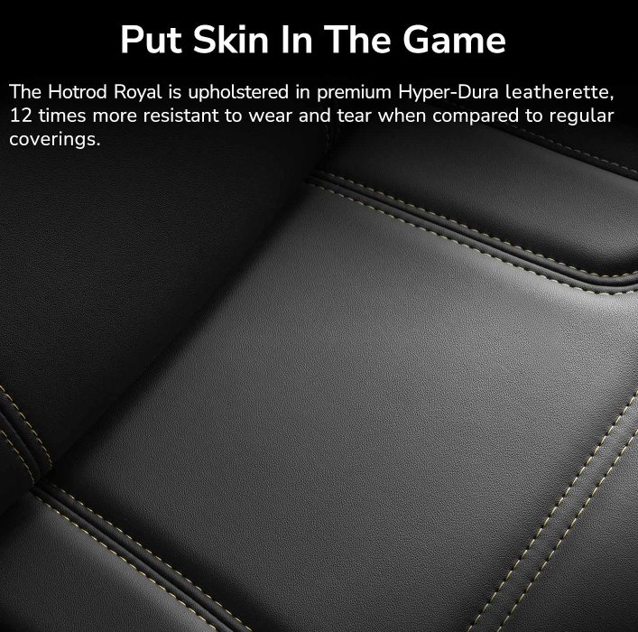 COUGAR herní židle HOTROD - černá/oranžová