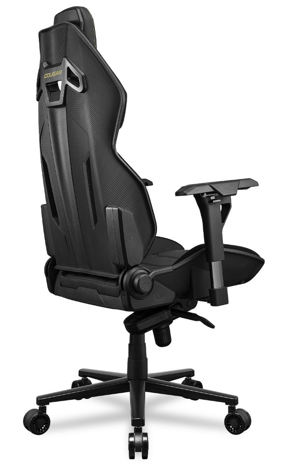 COUGAR herní židle HOTROD ROYAL - černá/zlatá