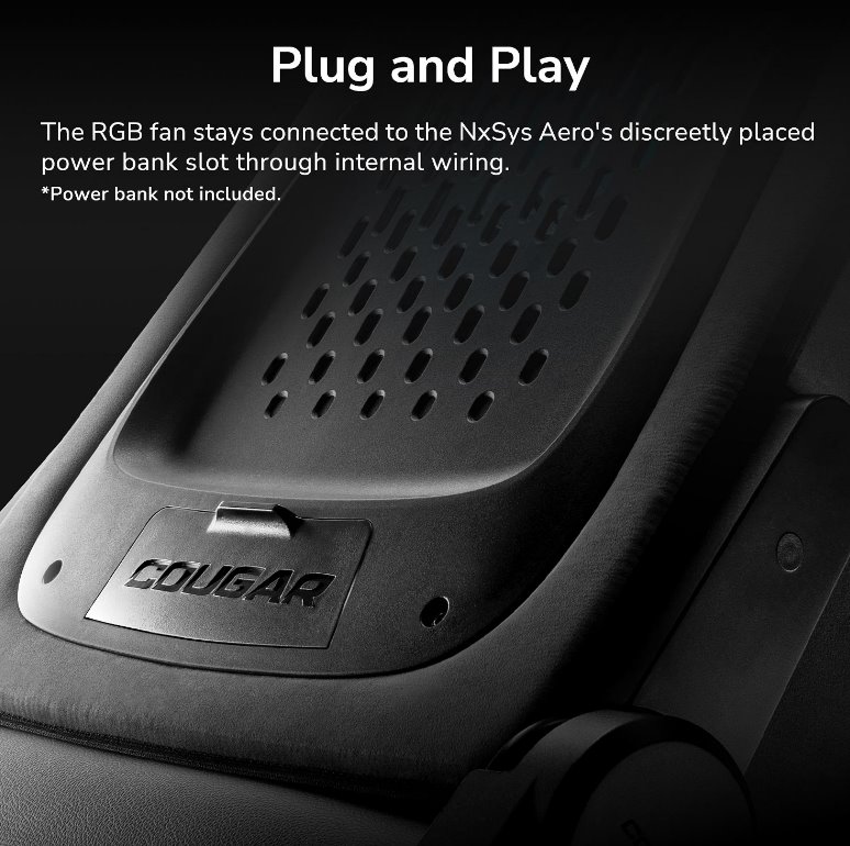 COUGAR herní židle NXSYS Aero - černá