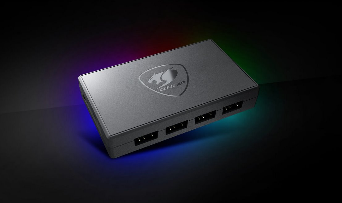 COUGAR kontroler chlazení CORE BOX v.3 ARGB PWM řídící jednotka ventilátorů 6x output