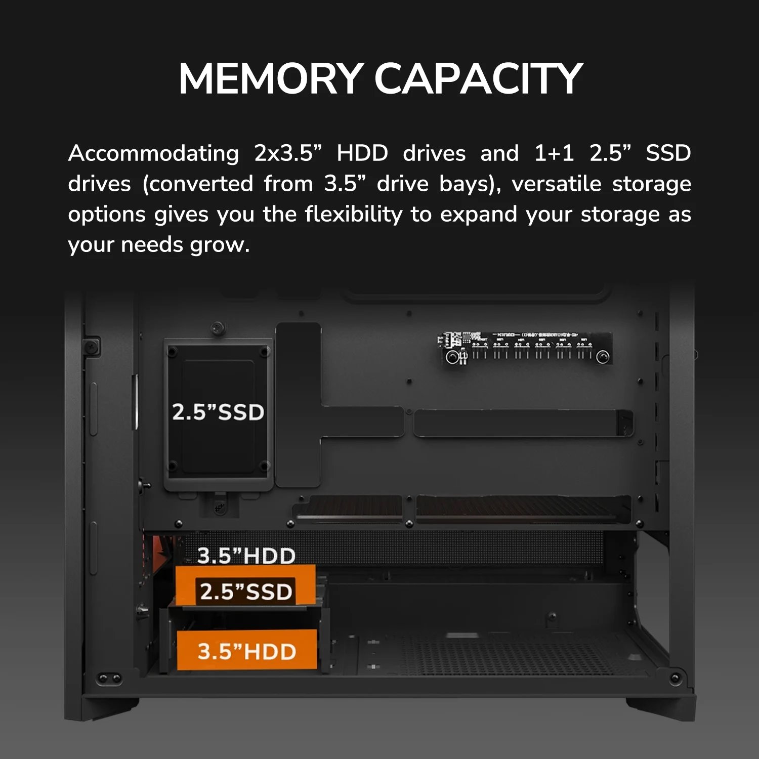 COUGAR PC skříň AIRFACE 180 PC Case, Mid Tower, Black