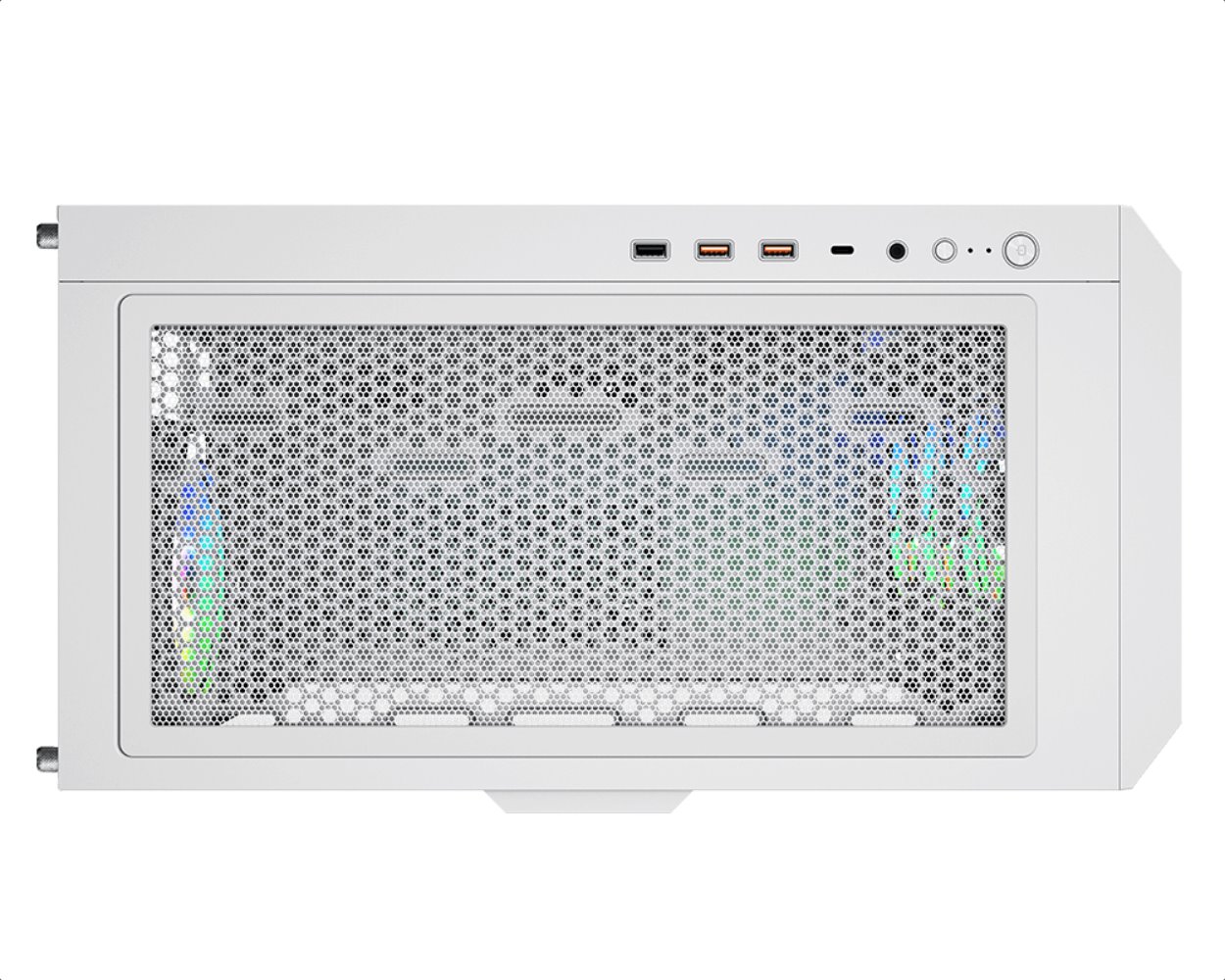 COUGAR PC skříň AIRFACE PRO RGB White Mid Tower Airflow Panel 3 x 120mm ARGB Fans 1x 120mm ARGB Fan TG Left Panel