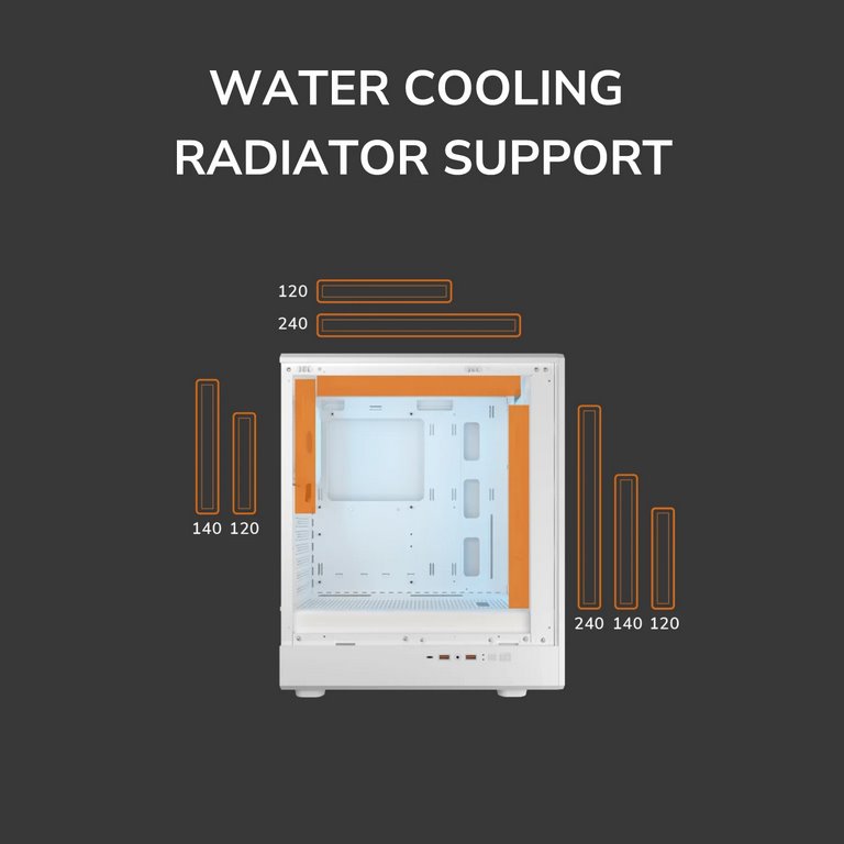 COUGAR PC skříň AIRFACE PURE PRO Black Mid Tower Mesh Front Panel 3 x 120mm ARGB Fan, Rear Panel 1x 120mm ARGB Fan
