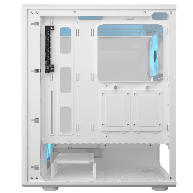 COUGAR PC skříň AIRFACE PURE PRO White Mid Tower Mesh Front Panel 3 x 120mm ARGB Fan, Rear Panel 1x 120mm ARGB Fan