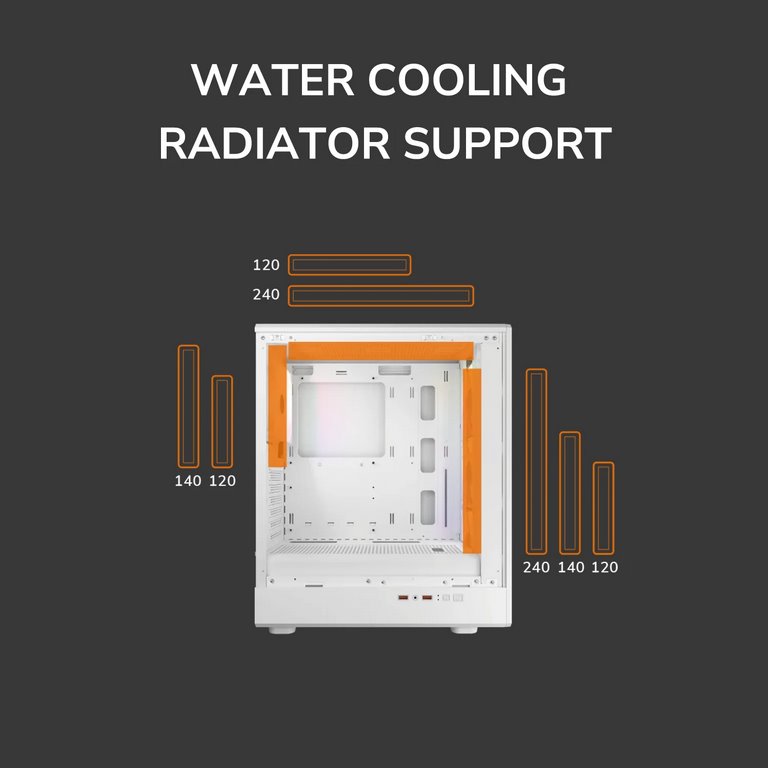 COUGAR PC skříň AIRFACE PURE RGB Black Mid Tower Mesh Front Panel 3 x 120mm ARGB Fan, Rear Panel 1x 120mm ARGB Fan