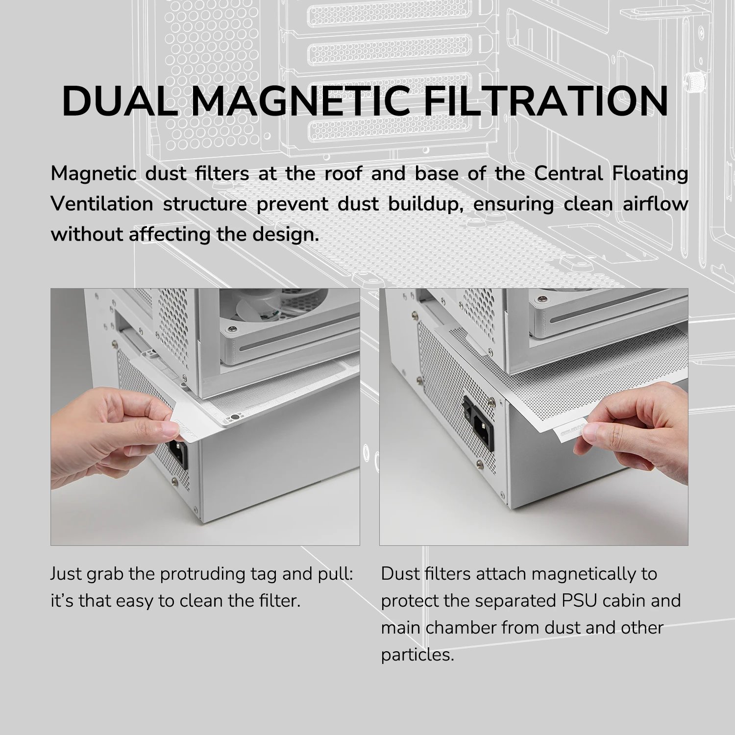 COUGAR PC skříň CFV235 Mesh Black Mid