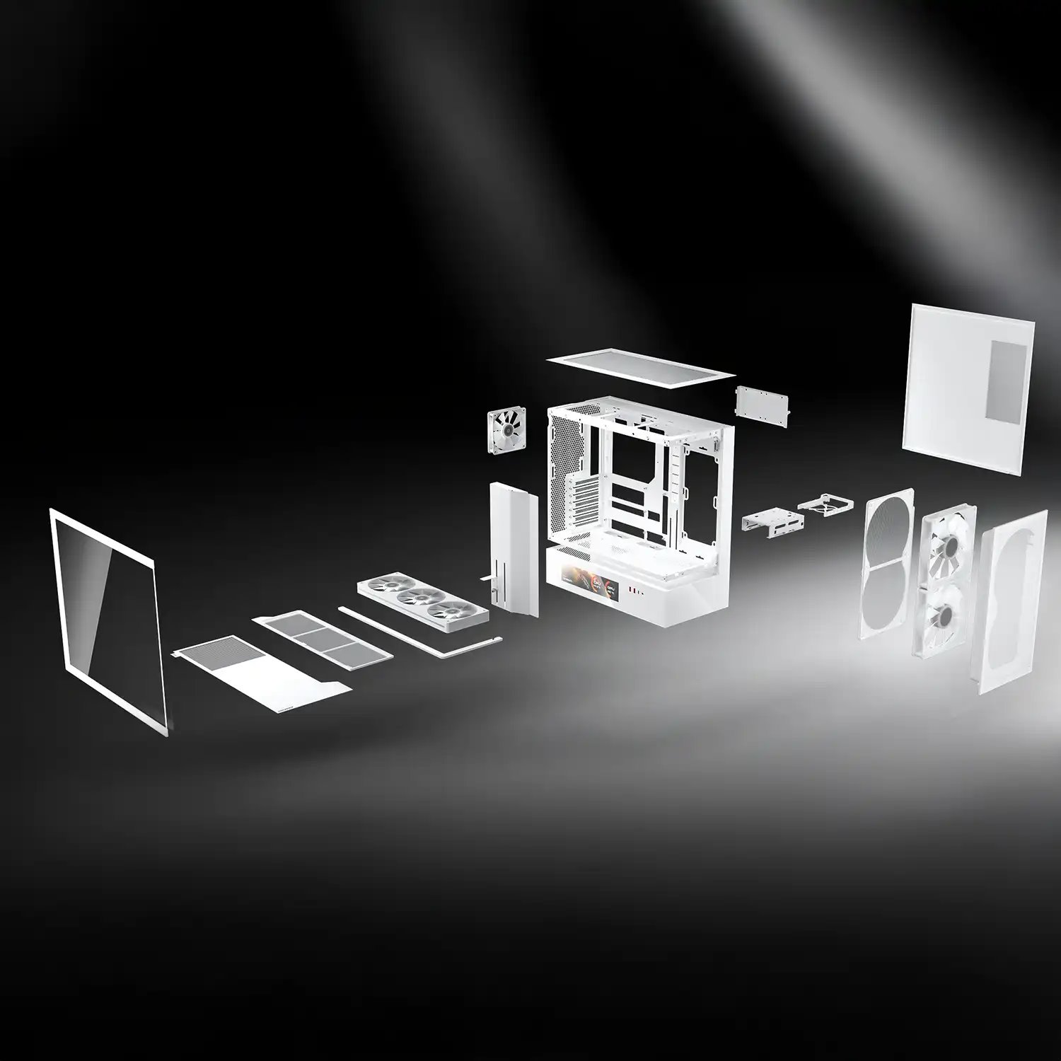 COUGAR PC skříň CFV235 Mesh Vision Black Mid