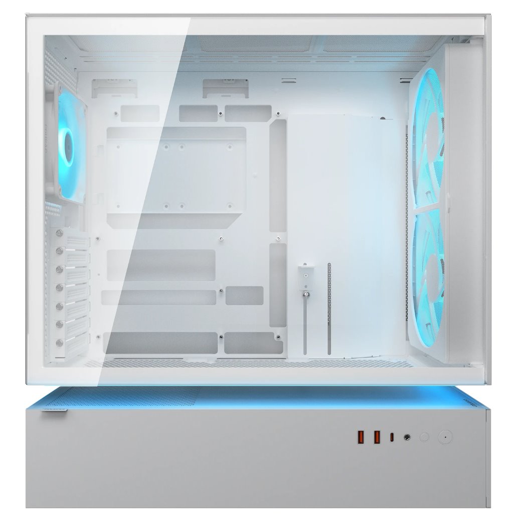 COUGAR PC skříň CFV235 Mesh White Mid