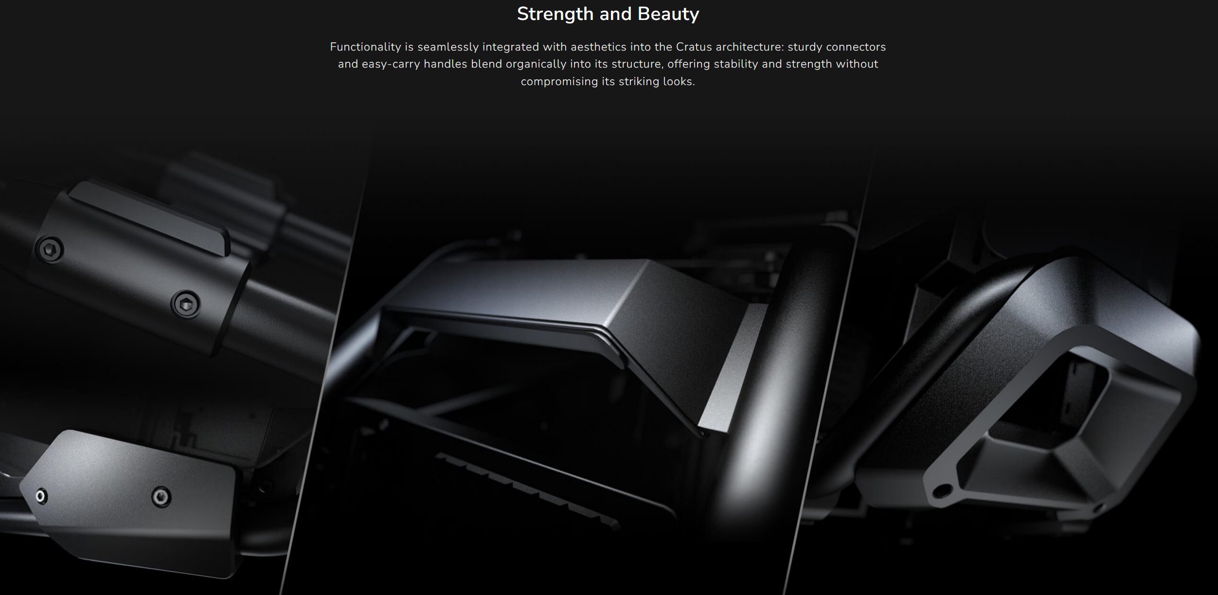 COUGAR PC skříň CRATUS Mid Tower Integrated ARGB Lighting fans 2x120mm front,1x120mm rear