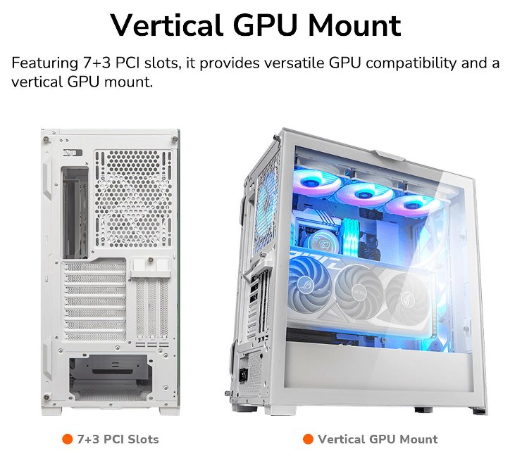 COUGAR PC skříň DUOFACE Pro RGB Black Mid Tower TG & Airflow Front Panel 4 x ARGB Fans TG Left Panel