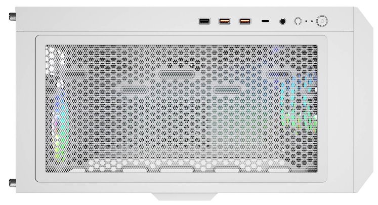 COUGAR PC skříň DUOFACE Pro RGB White Mid Tower TG & Airflow Front Panel 4 x ARGB Fans TG Left Panel