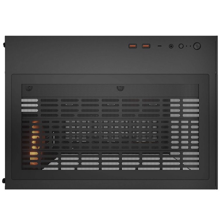 COUGAR PC skříň FV150 RGB Black Mid tower Dual-Chamber ATX glass, 4x 120mm ARGB fans