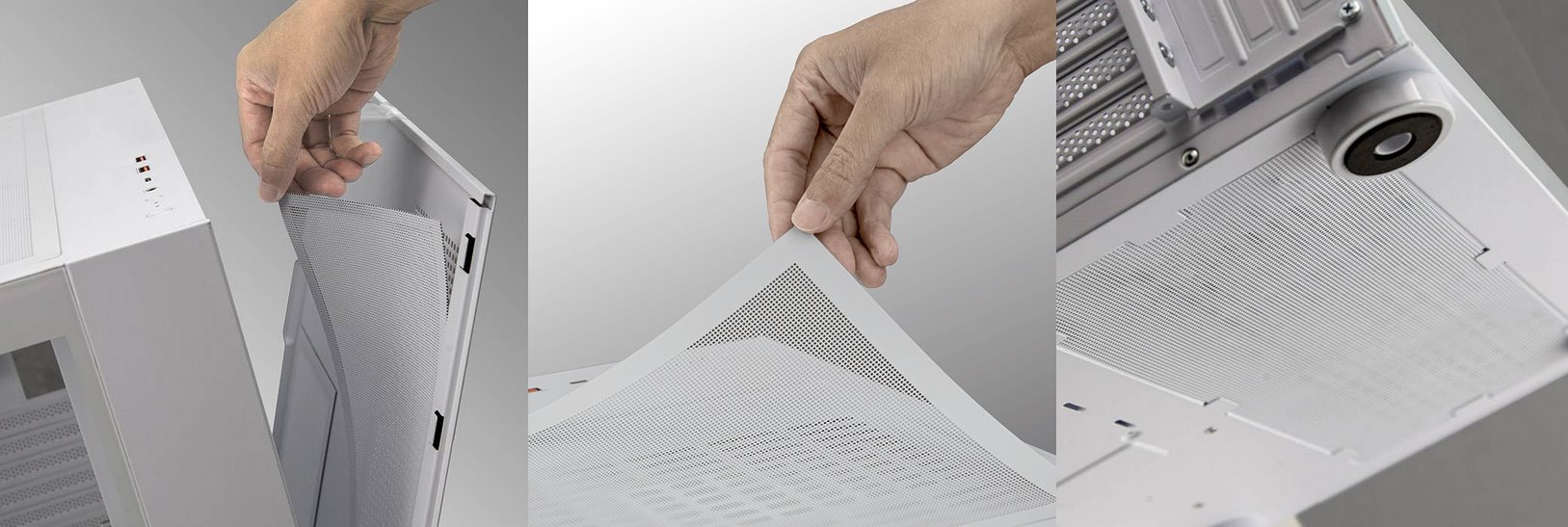 COUGAR PC skříň FV150 RGB Black Mid tower Dual-Chamber ATX glass, 4x 120mm ARGB fans