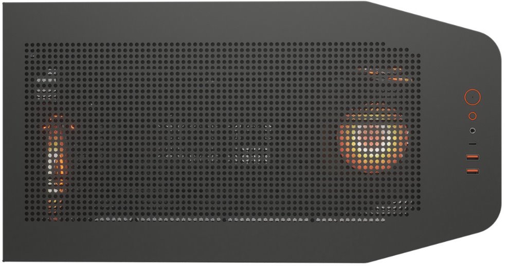 COUGAR PC skříň FV270 Black Mid tower tempered curved glass perimeter quick detachable air filters up to 9 fans