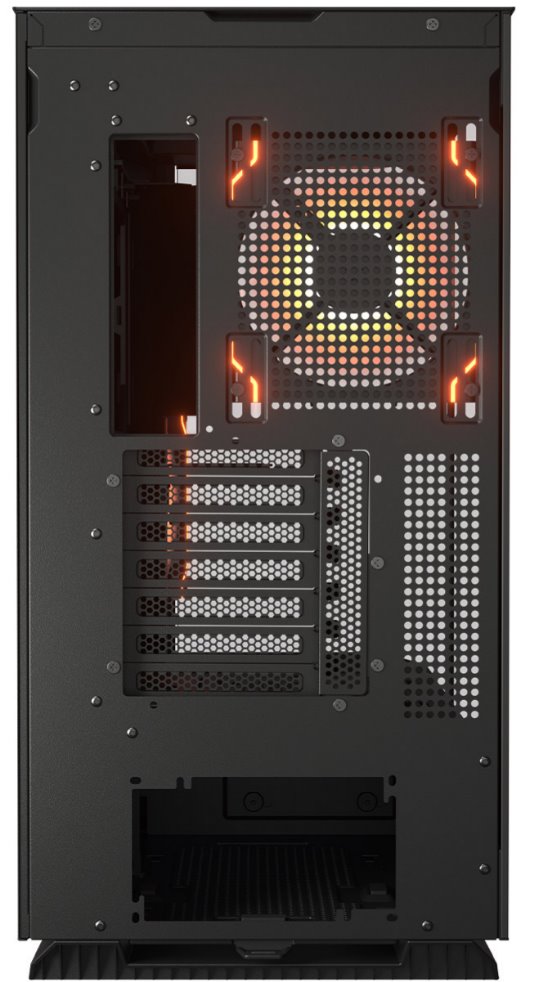 COUGAR PC skříň FV270 Black Mid tower tempered curved glass perimeter quick detachable air filters up to 9 fans