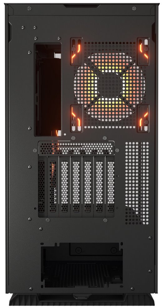 COUGAR PC skříň FV270 Black Mid tower tempered curved glass perimeter quick detachable air filters up to 9 fans