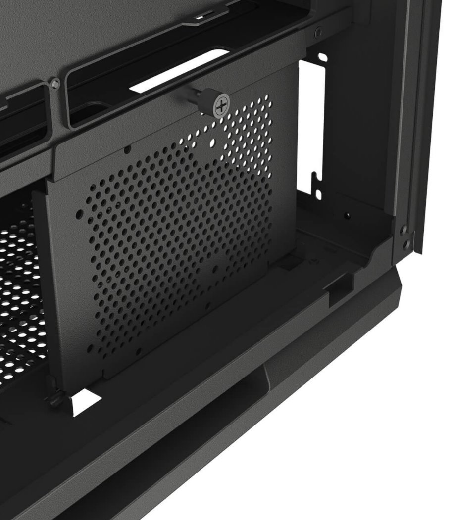 COUGAR PC skříň FV270 Black Mid tower tempered curved glass perimeter quick detachable air filters up to 9 fans