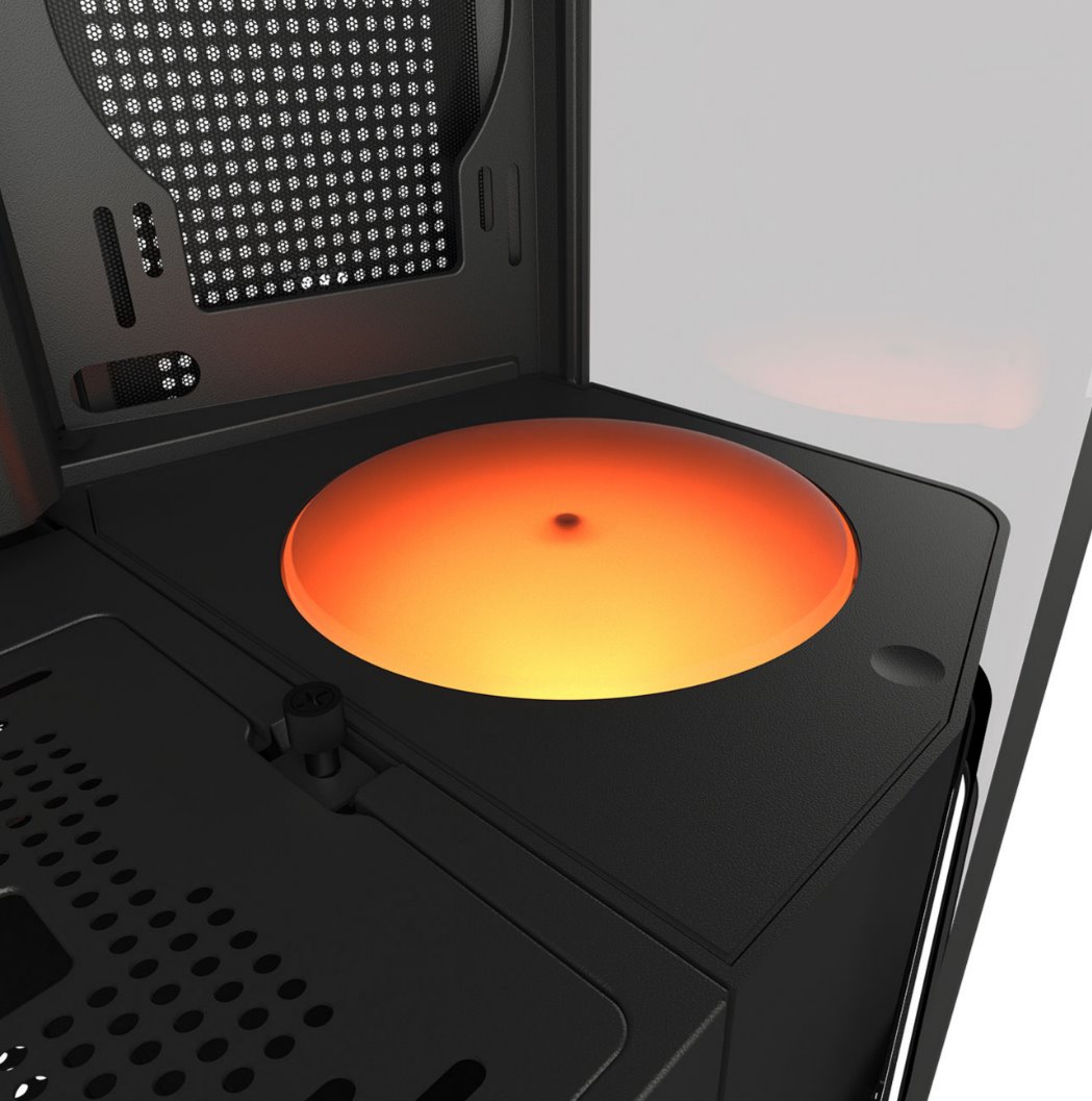 COUGAR PC skříň FV270 Black Mid tower tempered curved glass perimeter quick detachable air filters up to 9 fans