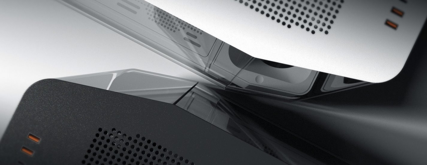 COUGAR PC skříň FV270 Black Mid tower tempered curved glass perimeter quick detachable air filters up to 9 fans