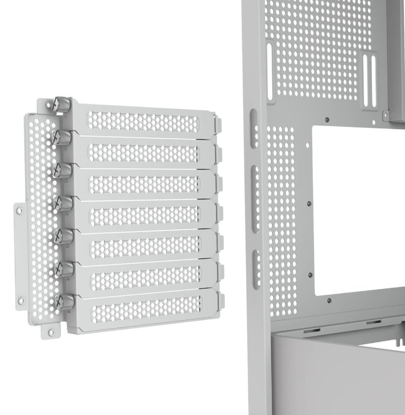 COUGAR PC skříň FV270 White Mid tower tempered curved glass perimeter quick detachable air filters up to 9 fans
