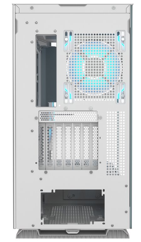 COUGAR PC skříň FV270 White Mid tower tempered curved glass perimeter quick detachable air filters up to 9 fans