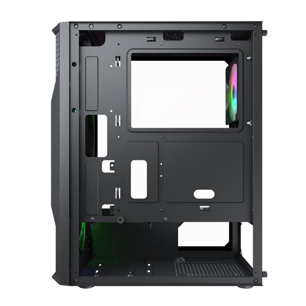 COUGAR PC skříň MX110 RGB Black (system build version) Mid Tower 4 x 120mm fans RGB
